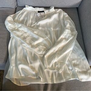 Lane Bryant Cream Blouse